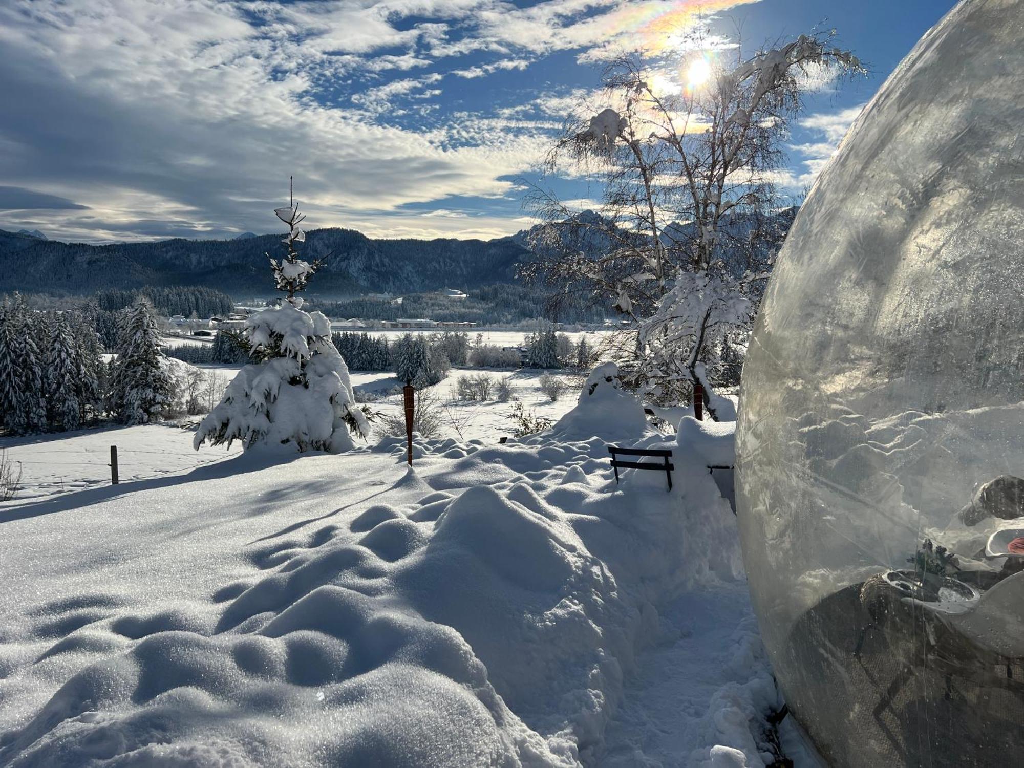 Bubble Tent Fuessen Im Allgaeu Luaran gambar